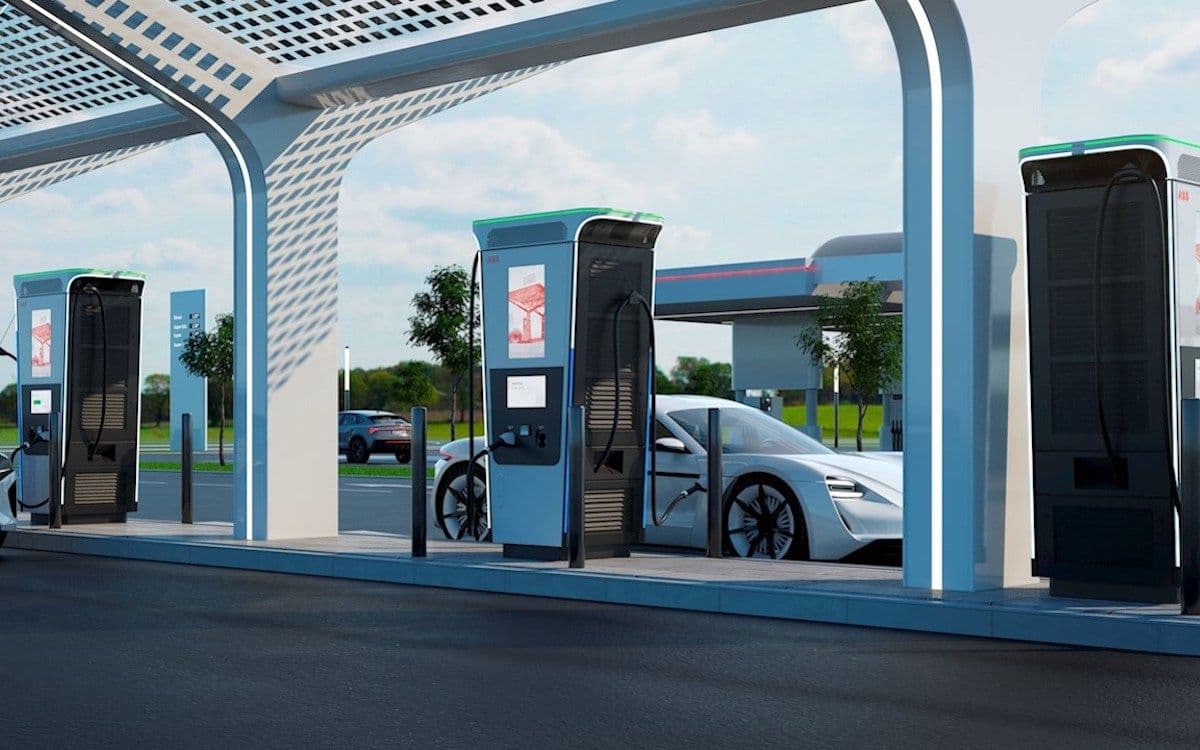 Зарядная станция для электромобиля
